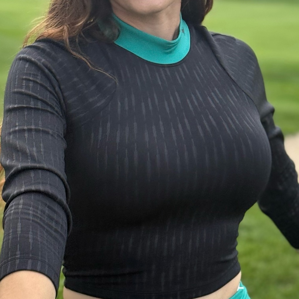 Cropped Bad Birdie Golf Top